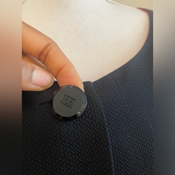 ESCADA Chic Black and Red Button Down Top Size UK 34 or US 8 - Picture 6 of 9